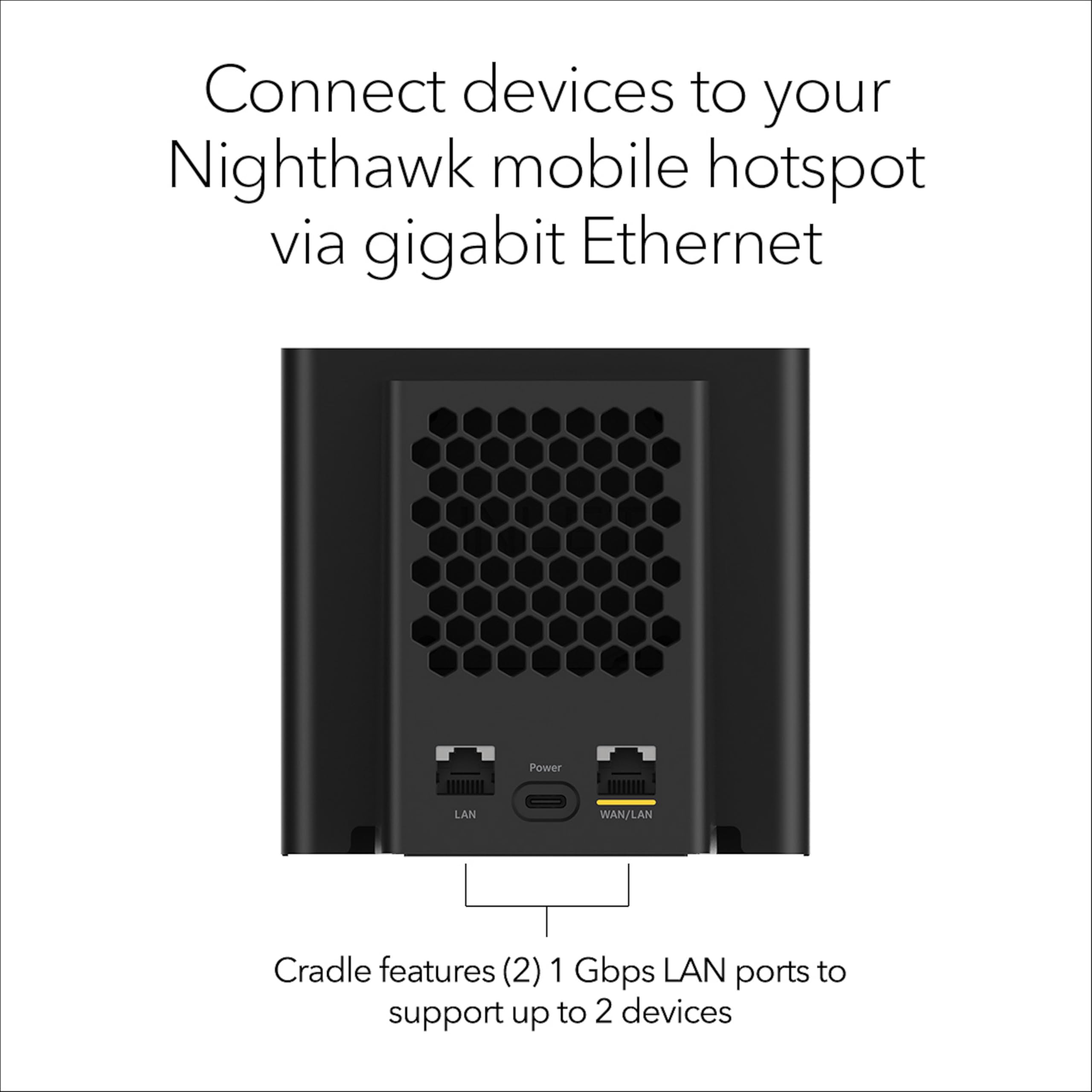 Amazon.com: NETGEAR Nighthawk 2-Port Gigabit Ethernet Cradle